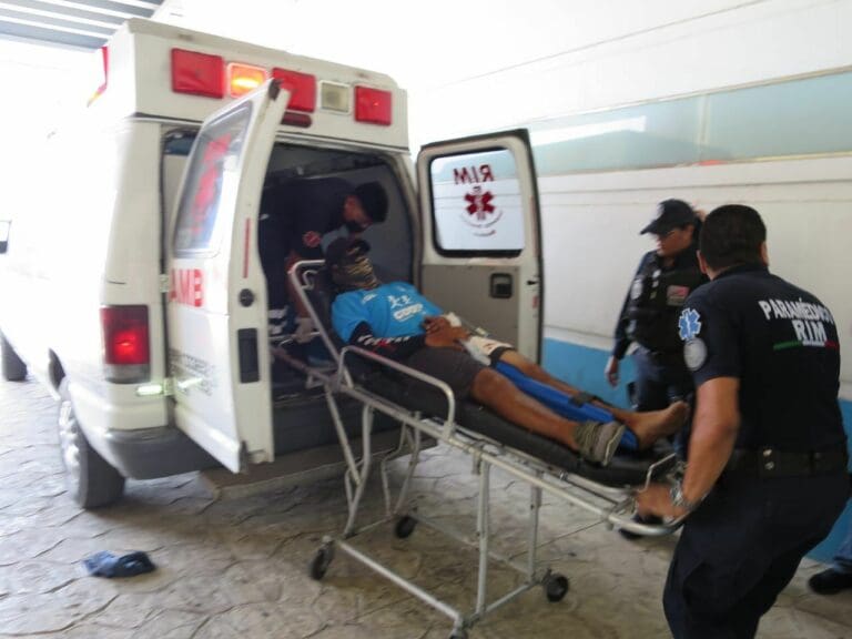 Balean a un hombre en Villas Otoch Paraíso