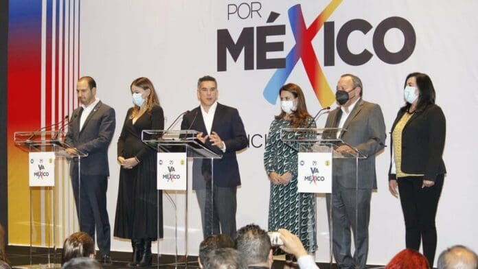 PAN, PRI y PRD anuncian 