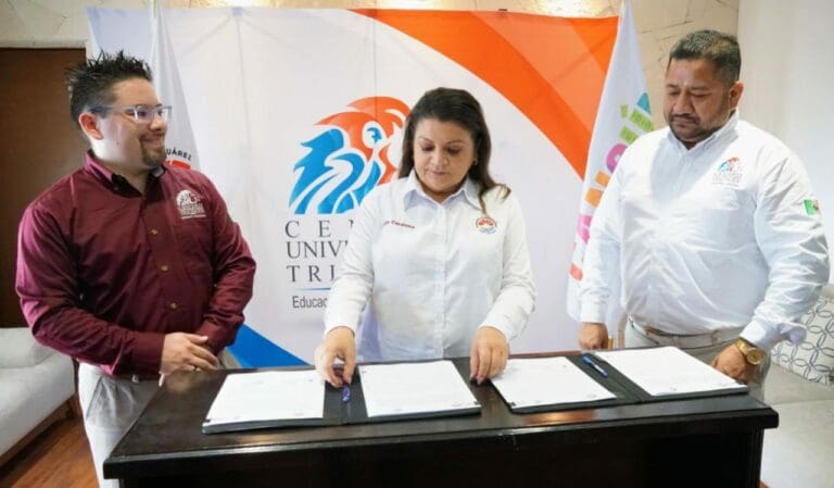 FIRMAN CONVENIO PARA AMPLIACIÓN DE OFERTA EDUCATIVA EN BJ