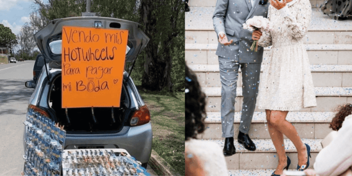 Hombre vende sus Hot Wheels para pagar su boda