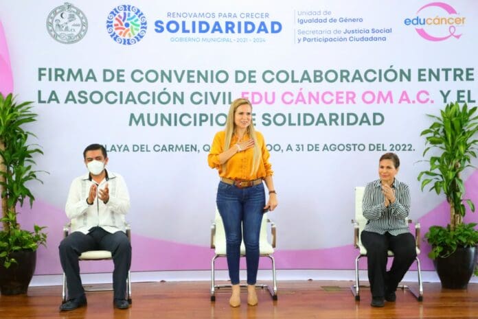 Gobierno municipal firma convenio con Educancer