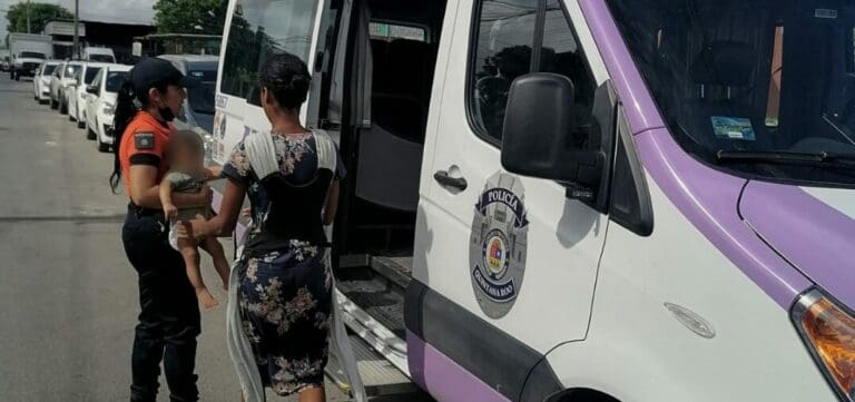 Rescatan a bebé de siete meses, víctima de secuestro, en la Región 216 de Cancún
