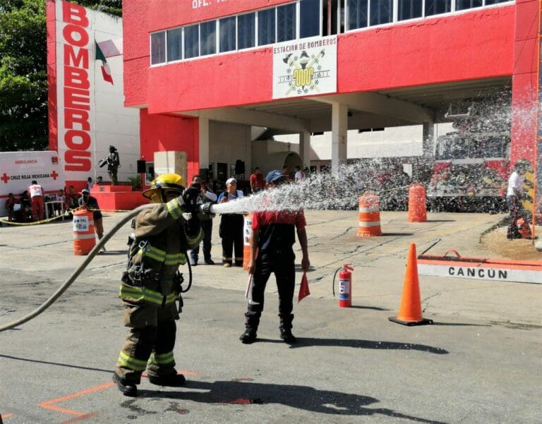 Realiza Bomberos Cancún torneo anual de Inter-bases