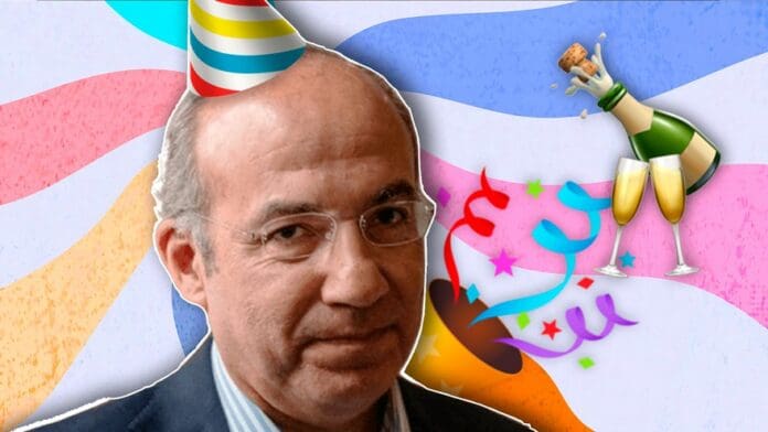 Hoy cumple años Felipe Calderón y Twitter se vuelca en felicitaciones