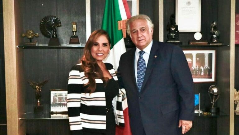 La gobernadora electa Mara Lezama se reunió con el secretario federal de Turismo, Miguel Torruco Márqués en la Ciudad de México.
