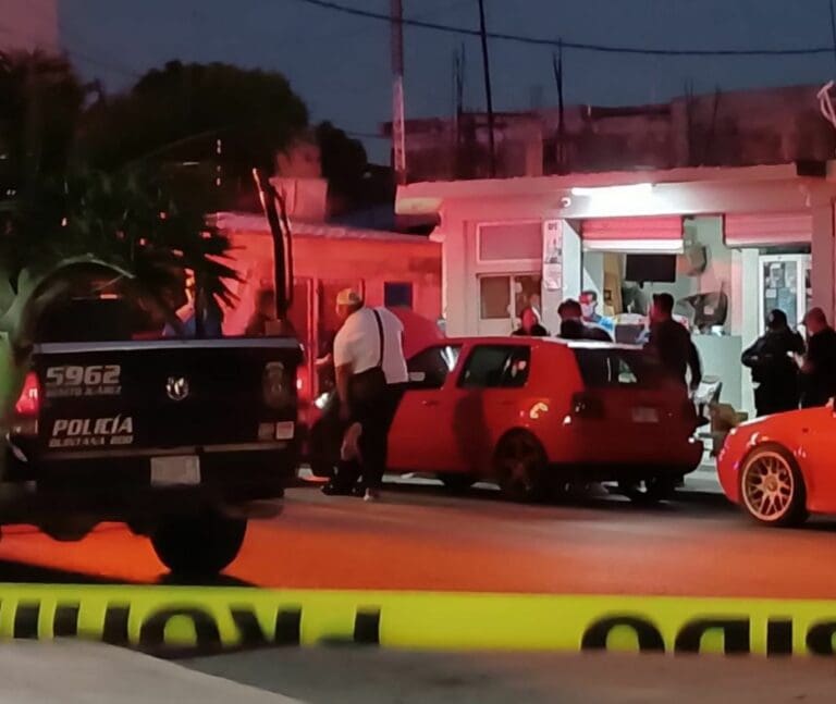 Ejecutan a hombre afuera de un local de la Supermanzana 91 en Cancún