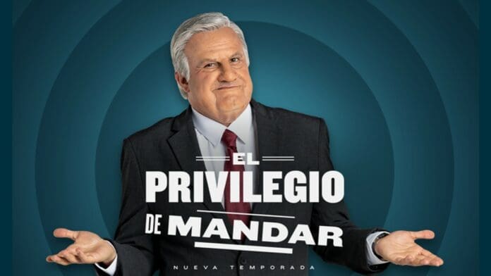 Vuelve 'El Privilegio de Mandar' con Andrés Manuel, corcholatas y un pin…susto de Layda a Alito