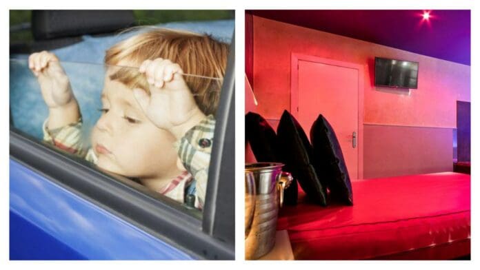 Padre de familia abandona a su hijo de tres años por horas en carro para ir a prostíbulo