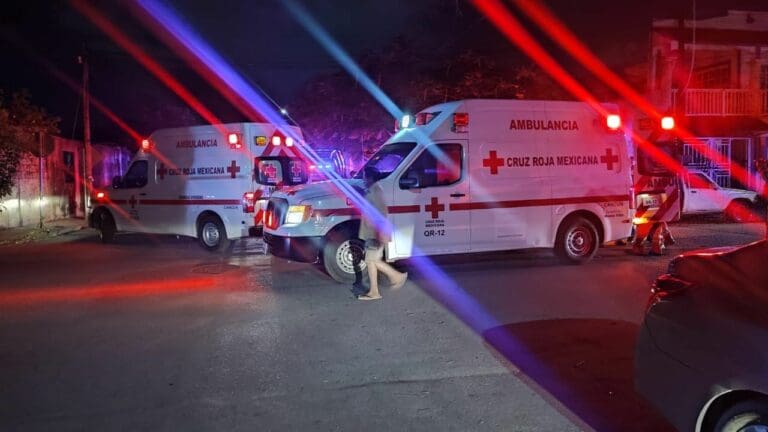 Tres heridos dejan ataque armado en la Región 220 de Cancún  