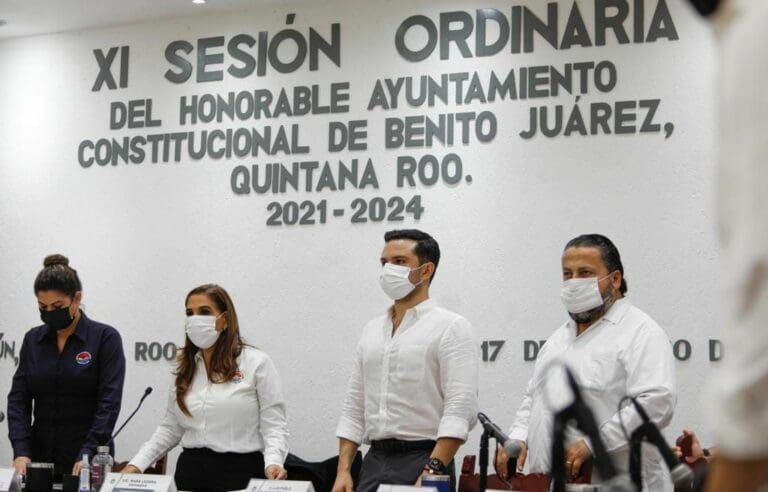 Se despide Pablo Bustamante del Cabildo en Benito Juárez, para continuar trabajando por la transformación de Quintana Roo