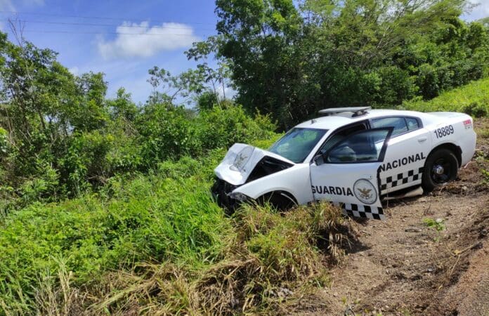 Chocan patrullas de la Guardia Nacional en Felipe Carrillo Puerto Chocan patrullas de la Guardia Nacional en Felipe Carrillo Puerto
