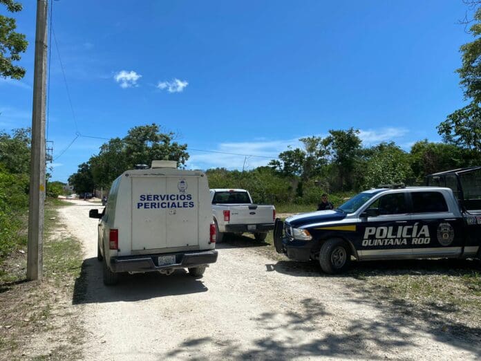 Hallan cuerpo de hombre asesinado en la Zona Continental de Isla Mujeres