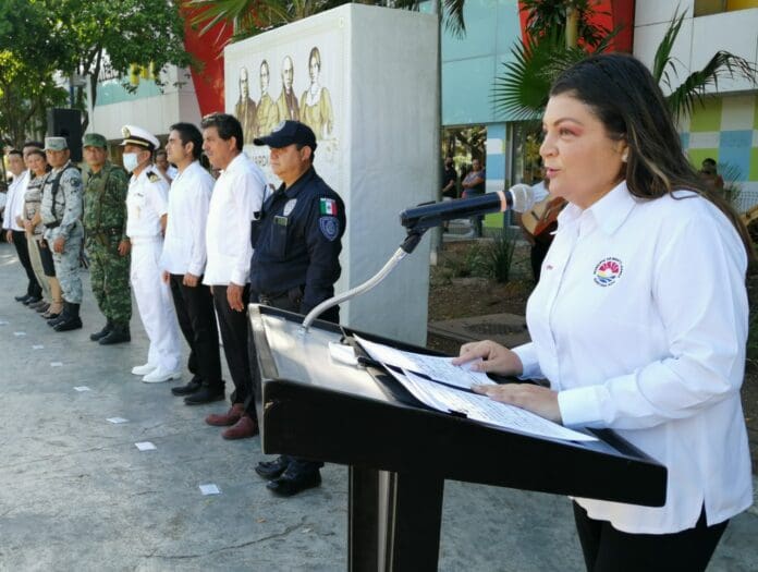 RINDEN HOMENAJE A LOS HÉROES DE LA PATRIA EN BENITO JUÁREZ