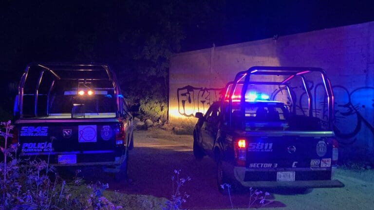 Un sujeto fue ejecutado en Cancún. Se le encontró además atado de manos y pies. Fue encontrado en la colonia La Selva.