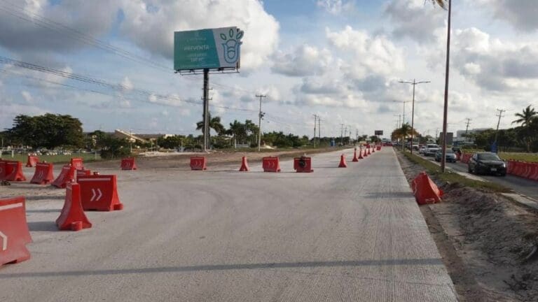 Iniciarán obras en tramo que va de Residencial Campestre a Bonfil en el bulevar Colosio de Cancún