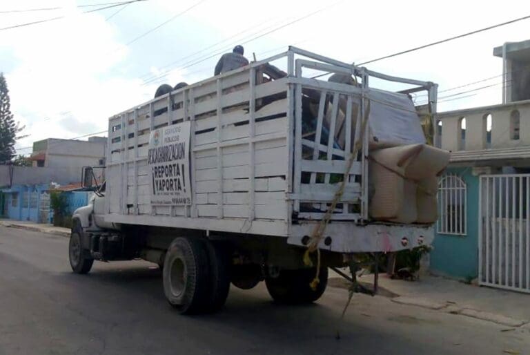 Dan a conocer fechas en octubre del Programa de Descacharrización