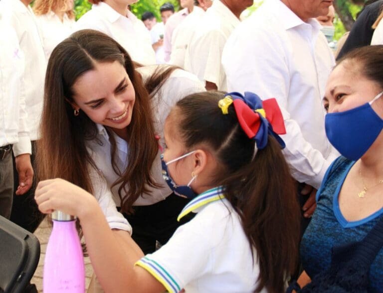 Respalda Ana Patricia Peralta prevención de salud para niños