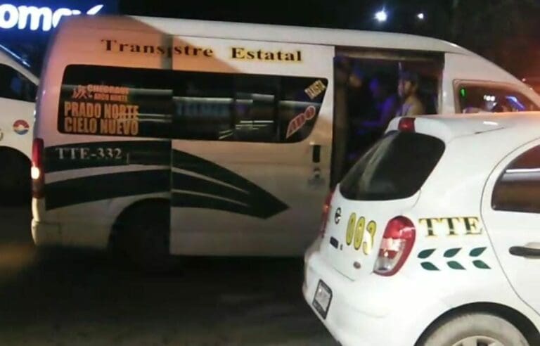 Denuncian choferes de Autocar de Cancún que ahora son hostigados por las Urbans de TTE 