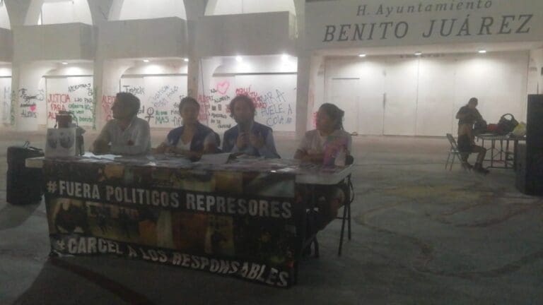 Presentan libro de ONU-DH en Cancún a dos años del 9N