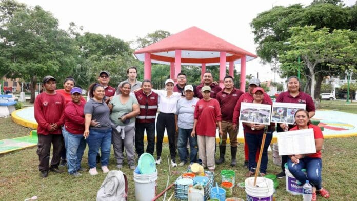 Recuperamos parques para la niñez cancunense: Ana Patricia Peralta