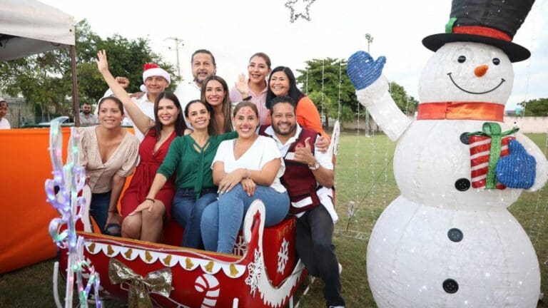 La tercera posada “Cancún nos une esta Navidad”, fue realizada en el domo de la Supermanzana 101 con la asistencia de mil 719 personas.