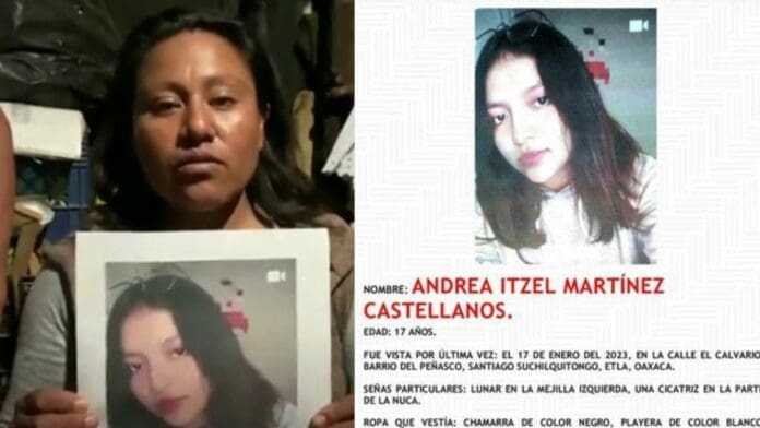 Piden ayuda para encontrar a Andrea Itzel, joven de Oaxaca desaparecida Piden ayuda para encontrar a Andrea Itzel, joven de Oaxaca desaparecida