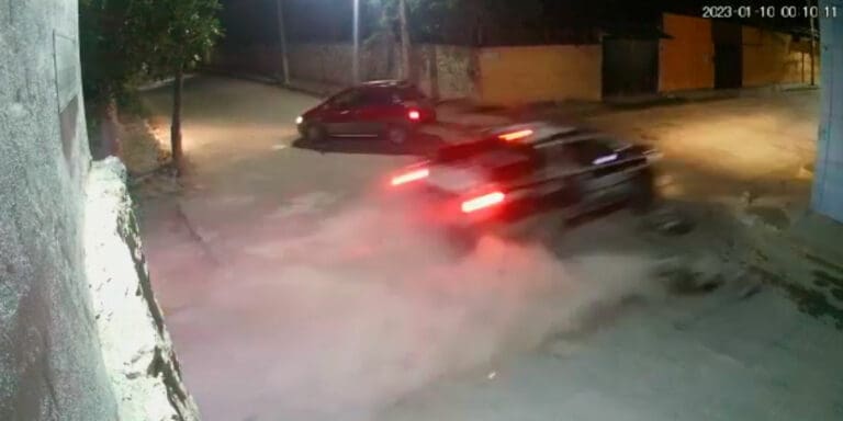 Difunden video de persecución en Bonfil que dejó un motociclista fallecido 