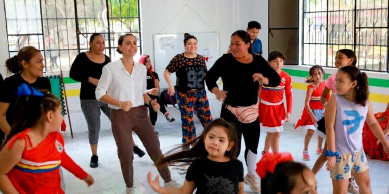 SUPERVISA ANA PATRICIA PERALTA TRABAJOS DE MANTENIMIENTO EN SM 91