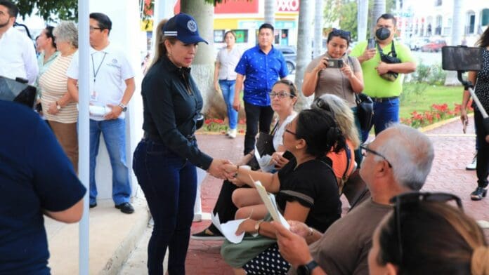 Lili Campos invita a pagar el predial para seguir renovando Solidaridad