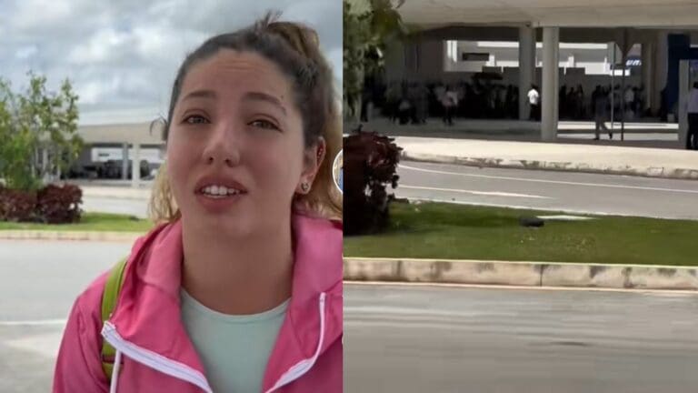 VIDEO: Turista denuncia acoso de los taxistas en el Aeropuerto Internacional de Cancún