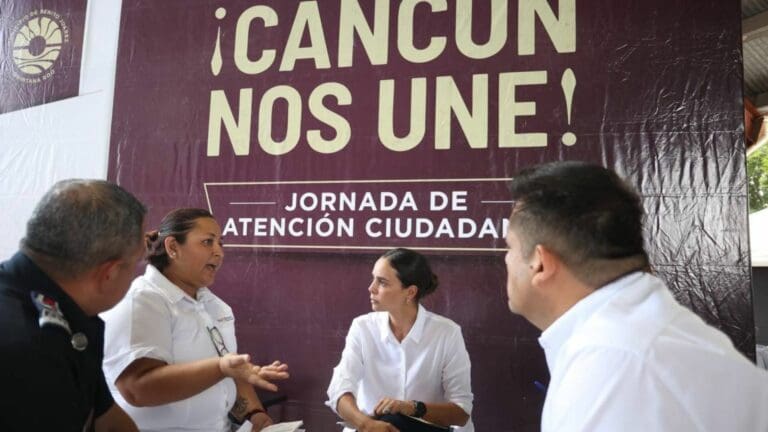 Resalta Ana Paty Peralta a primeros pobladores de “Cancún nos Une”