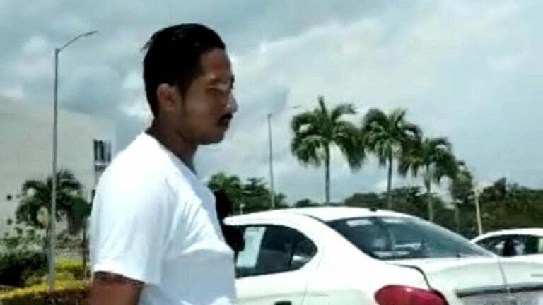 Esperan socios de Uber que sí procesen al taxista de Cancún que ponchó llantas