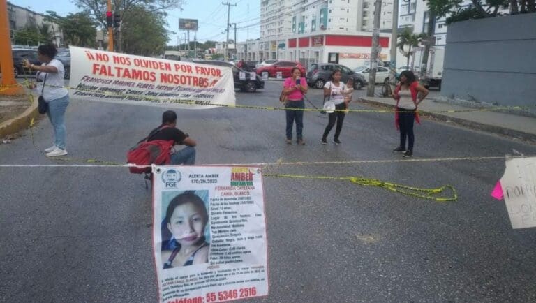 La madre de la menor Fernanda Cayetana exige al Poder Judicial que no deje libre a la esposa del taquero, hasta saber dónde está su hija.