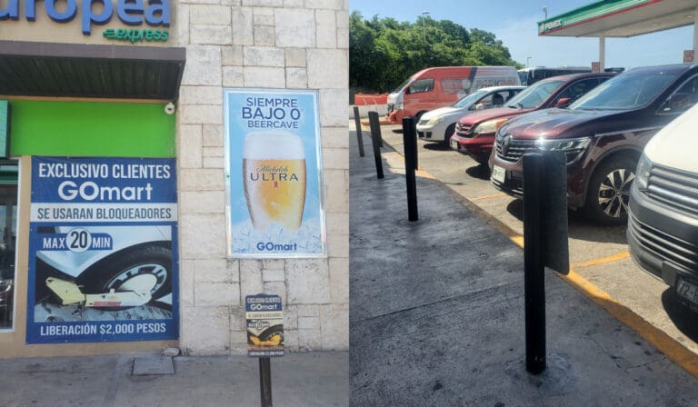 'Amenaza' Gomart de Cancún con inmovilizar autos de usuarios