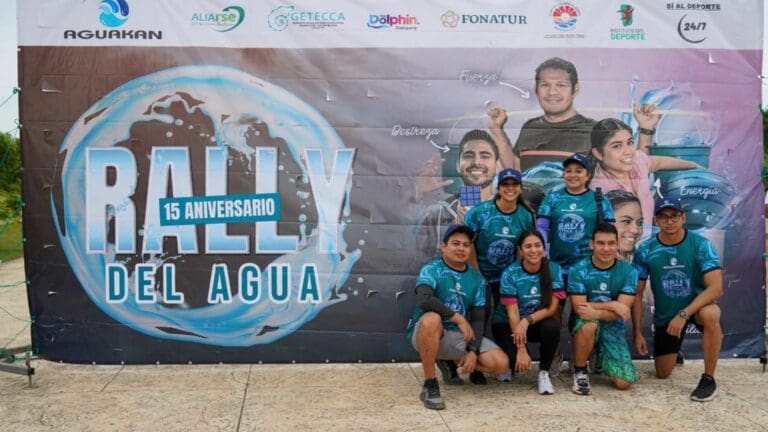Realiza Aguakan con gran éxito la 15 edición del Rally del Agua en el malecón Tajamar