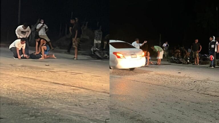 Muere motociclista arrollado en Cancún mientras trataba de auxiliar a su familia tras un choque