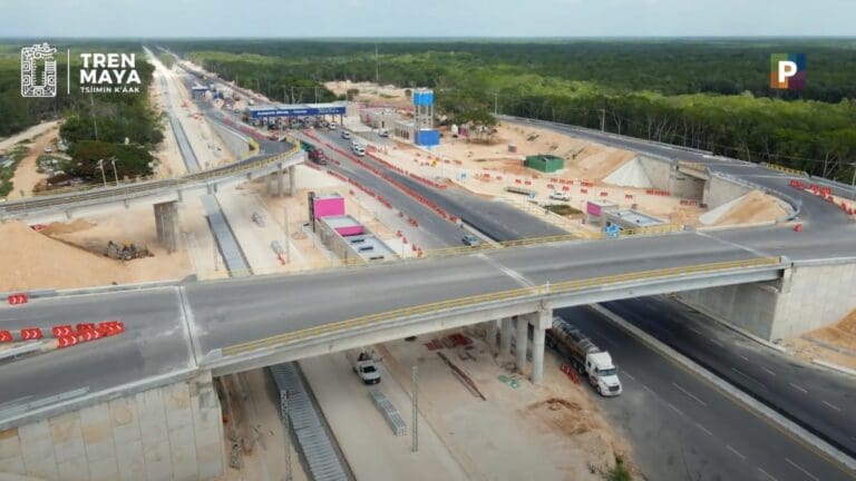 El tramo 4 del Tren Maya presenta un avance de 95 por ciento. Ya podría albergar las pruebas dinámicas que se requieren.