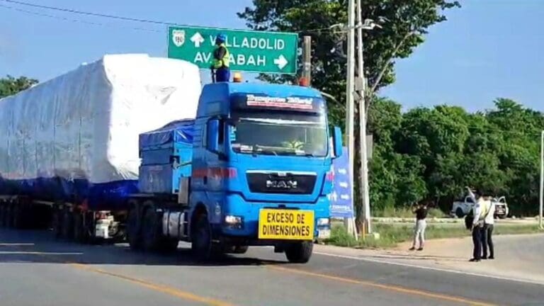 Este martes arriban a Cancún nuevos vagones del Tren Maya, para continuar con las pruebas dinámicas y estáticas.