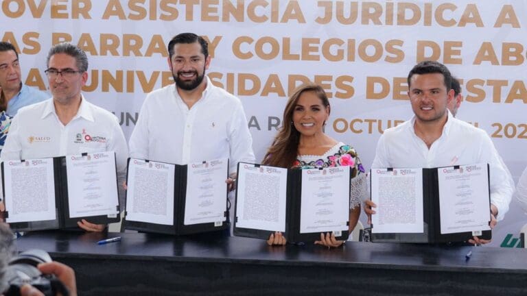 Acompaña Pablo Bustamante a la Gobernadora Mara Lezama a las Caravanas de Justicia para el Bienestar