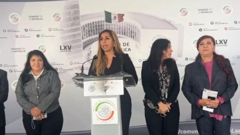 La senadora Marybel Villegas denunció que la campaña negra en su contra estaría siendo financiada con recursos públicos.
