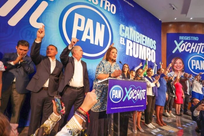 Xóchitl Gálvez se registra como precandidata a la presidencia de México
