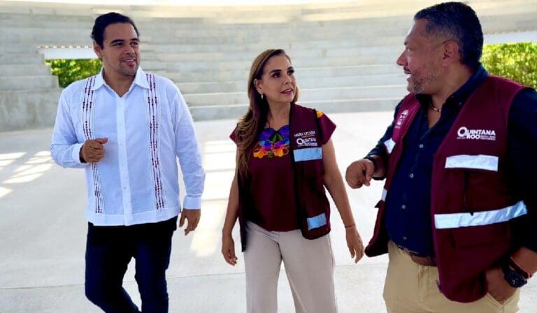 Anuncia Mara Lezama inversión de 15 millones de pesos para cuarta etapa del Poliforum de la UT Cancún