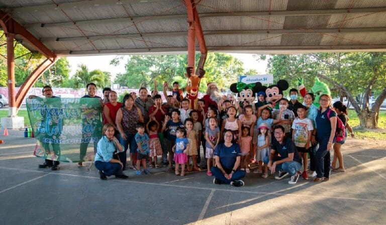 Aguakan celebra las fiestas navideñas con la tradicional "Posada en tu Colonia"