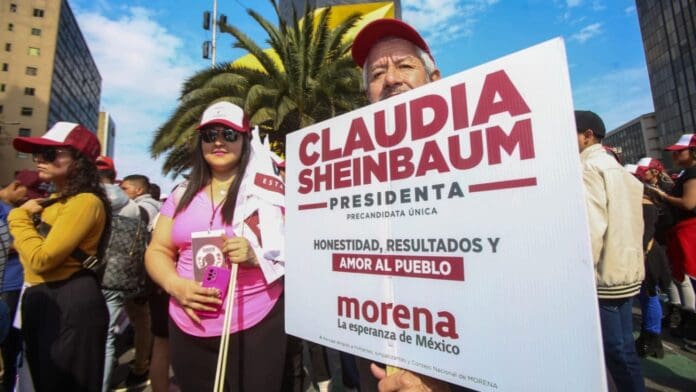 Fieles y sufridos, presentes en el cierre de campaña de Claudia Sheinbaum