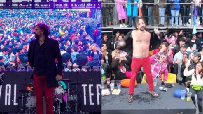 VIDEO: Vocalista de Los Daniels es criticado por polémico concierto en Puebla