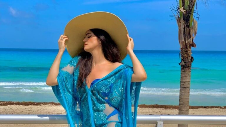 Revela Ana Bárbara que estuvo a punto de morir en las playas de Cancún; su hijo la salvó