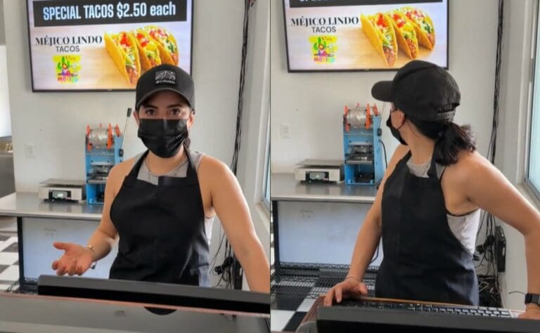 Empleada de restaurante mexicano en EEUU se niega a atender en español; “vete a tu país”, dice Empleada de restaurante mexicano en EEUU se niega a atender en español; “vete a tu país”, dice
