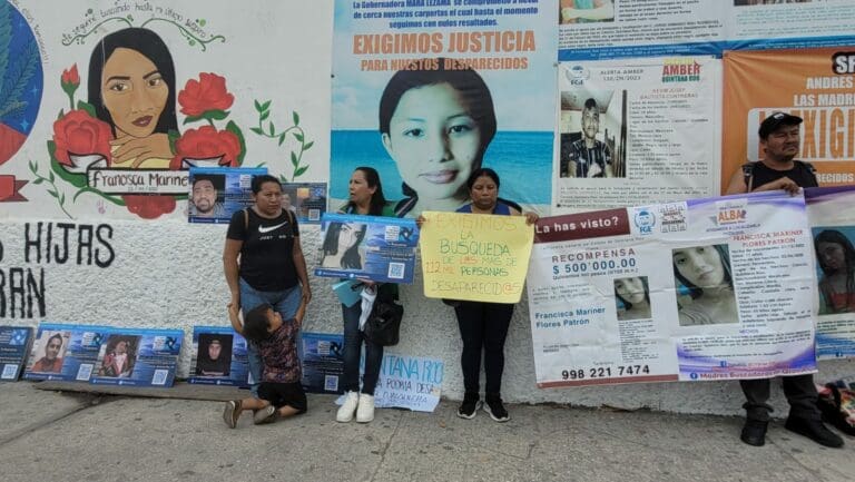 Son ya dos años desde que la menor Fernanda Cayetana Canul Blanco desapareció en Cancún. Su madre exige a las autoridades que la busquen.