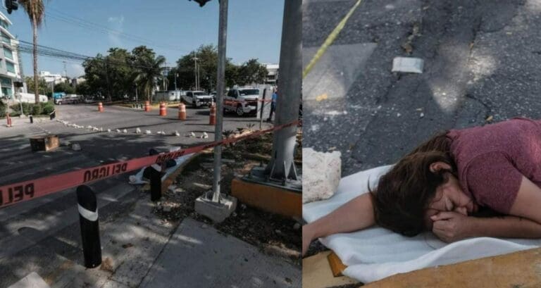 Critican ciudadanos a la activista que cerró la avenida Bonampak de Cancún por ser víctima de un presunto fraude.