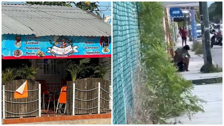 Apuñalan brutalmente a un hombre en el restaurante 'Los Hijos de la tostada' en Cancún